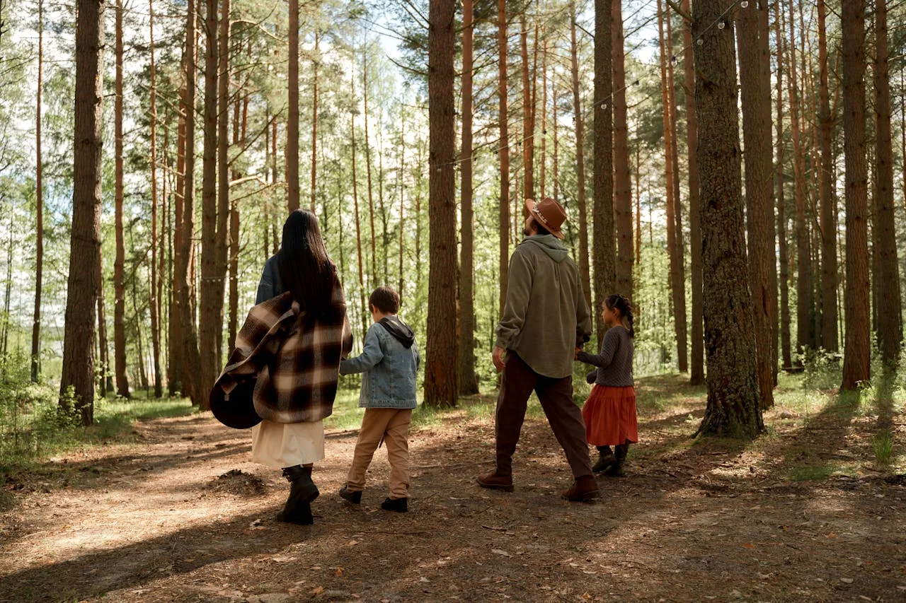 Family walk Family walk
